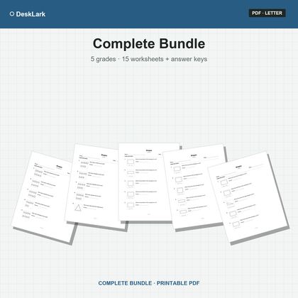K–4 Shapes Bundle